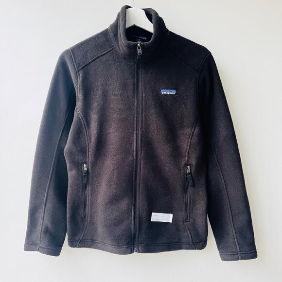 Patagonia Classic Synchilla full zip fleece jacket , Black, Size S F14 - Picture 2 of 12